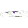 Kit Reparação Elevador Vidro Audi A3 8P 5 Portas 2003-2008 Frente Esquerda | AutoKit