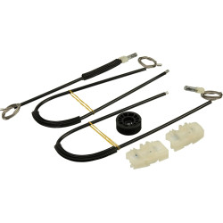Kit de reparação de elevador de vidro para Seat Ibiza 6J (2008–2015), frente esquerda/direita – peça AutoKit