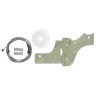 Kit de Reparação Elevador de Vidro Peugeot 508 I 2010-2018 Traseiro Direito