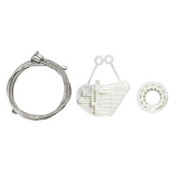 Kit Reparação Elevador Vidro Smart Fortwo 1998-2007 Frente Direita