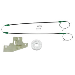Kit Reparação Elevador Vidro Peugeot 407 2004-2010 Traseira Esquerda