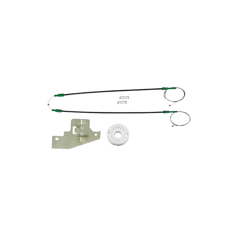 Kit Reparação Elevador Vidro Peugeot 407 2004-2010 Traseira Esquerda Kit Reparação Elevador Vidro Peugeot 407 2004-2010 Traseira Esquerda