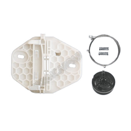 Kit Reparação Elevador Vidro Dacia Logan 2004 em diante Dianteiro Esquerdo