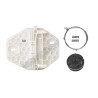 Kit Reparação Elevador Vidro Dacia Logan 2004-On Dianteiro Direito