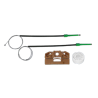 Kit Reparação Elevador Vidro Mercedes S320 98-02 Esquerdo Traseiro | AutoKit