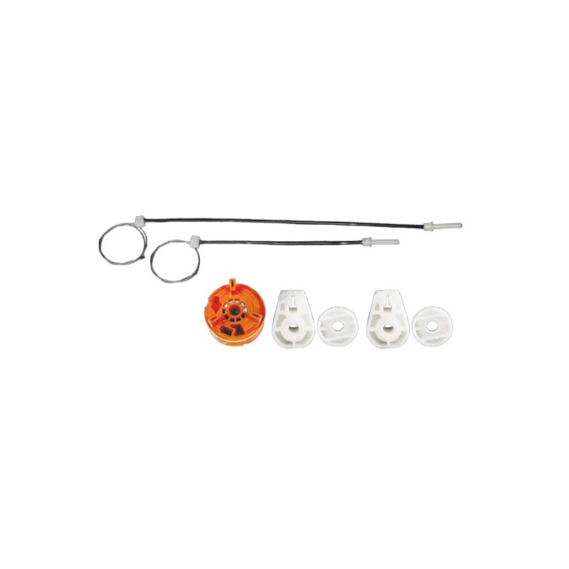Kit Reparação Elevador Vidro Peugeot 307 CC 03-08 Esquerdo Traseiro | AutoKit Kit Reparação Elevador Vidro Peugeot 307 CC 03-08 Esquerdo Traseiro | AutoKit